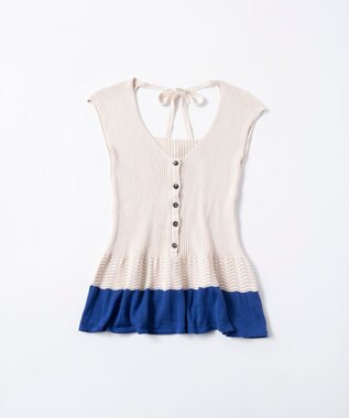 TRICOTE リブニット タンクトップ 80IVORY