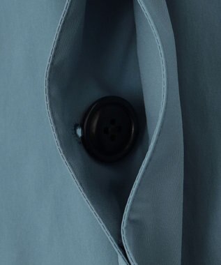 J.PRESS MEN 【驚きの軽さ / オンオフ兼用】【ストレッチ性 / 撥水機能 / 手洗い可】テクニカルライトポプリン カーコート サックスブルー系