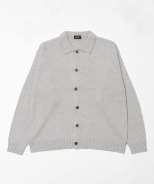 WEGO ブークレボタンカーディガン ライトグレー