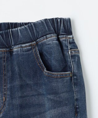 ANY 【ウエストゴム/ストレッチ】ウルトライージーデニムパンツ フェードインディゴ