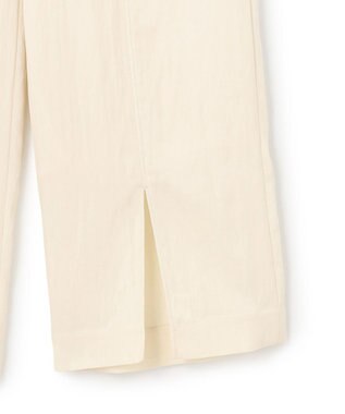 uncrave ドレープツイル スリットパンツ エクリュ