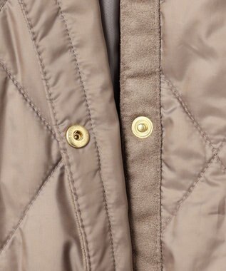 J.PRESS LADIES S 【WEB限定カラーあり】コンパクトタフタキルティング ブルゾン ベージュ系