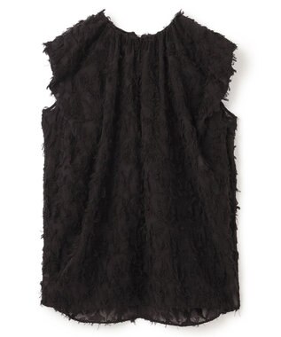 BEIGE， FRANCETTE / ジャガードトップス Black