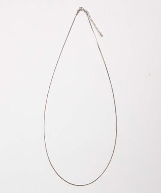 WEGO ステンレスシンプルチェーンネックレス60㎝ 柄1