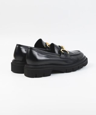 BONTRE 【LucaGrossi/ルカグロッシ】厚底ビットローファー/G873M-UA ブラック