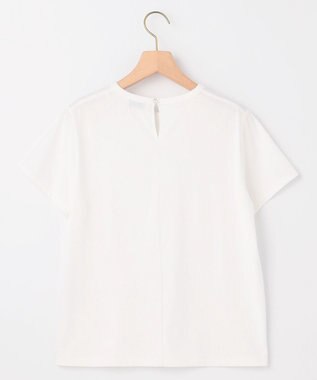 組曲 L 【WEB限定】レリーフジャガードキャミツインセット アイボリー×ブラック系