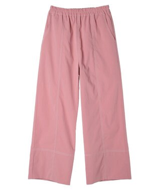 Green Parks ・ＳＵＧＡＲ　ＳＰＯＯＮ　配色ｓｔイージーパンツ Pink
