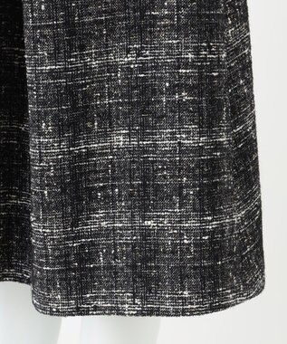 23区 S 【R(アール)】GIOLICAネップチェックツイード スカート ブラック系