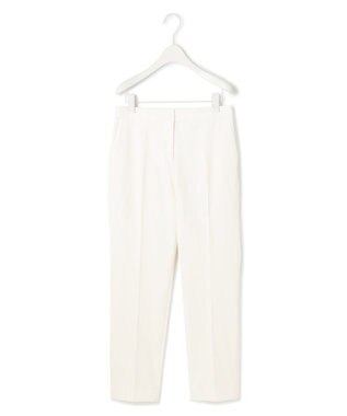 ICB 【洗える】T/Rドライギャバ スティックパンツ アイボリー系