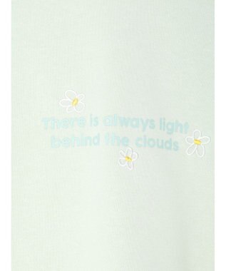 earth music&ecology 袖レースアップウラケプルオーバー Mint