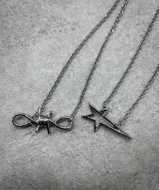 WEGO Lワイドモチーフネックレス 柄1