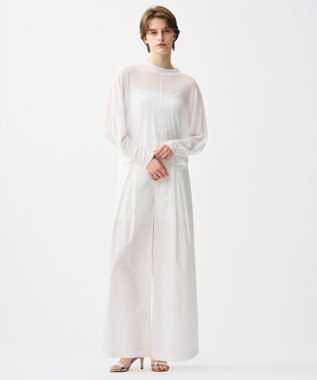 uncrave シアーハイツイストリブ ドルマントップス オフ