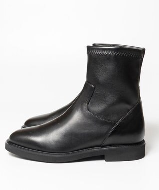 BONTRE 【LucaGrossi/ルカグロッシ】ストレッチショートブーツ/G970T-UA ブラック