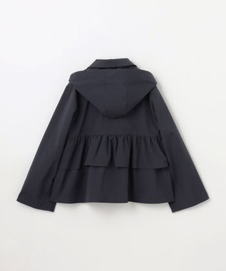 組曲 KIDS 【110-140㎝】【撥水】フリル マウンパ ネイビー