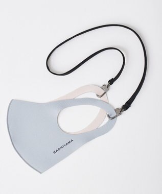 KASHIYAMA マスクストラップB チャコールグレー