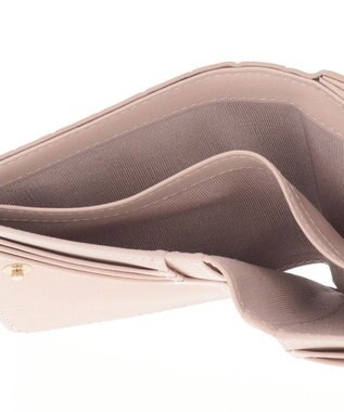 LANVIN en Bleu マゼンダ Lファスナー二つ折り財布 ピンクベージュ