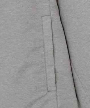 JOSEPH ABBOUD MOUNTAIN 【UNISEX】3Dエンボス パーカー ライトグレー系