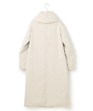 ICB ADSダウン ショールカラーコート トープ系