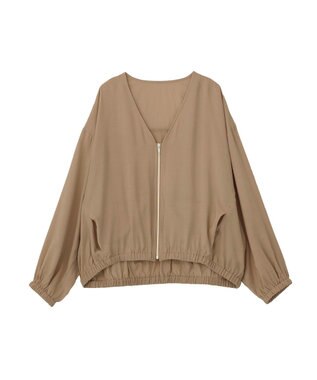 AMERICAN HOLIC Vネックドルマンブルゾン Mocha