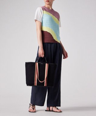 Paul Smith 【洗える】インターシャ ライン ベスト マルチ