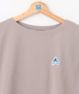 SHARE PARK LADIES 【UVカット・吸水速乾・ストレッチ・軽量 】エンブレムショートTシャツ（S・Mサイズ） グレー系