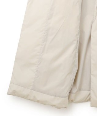 ICB ADSダウン ショールカラーコート トープ系