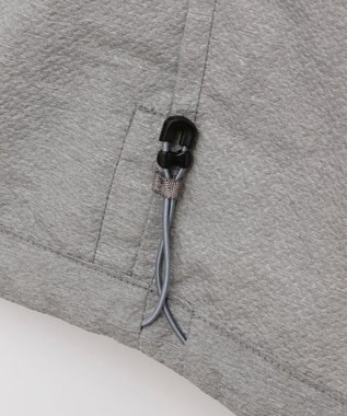 JOSEPH ABBOUD MOUNTAIN 【UNISEX】3Dエンボス パーカー ライトグレー系