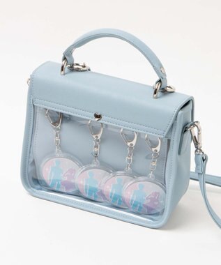 WEGO 【痛バ＆推し活グッズ】ミラクルチェーン痛ショルダー サックス