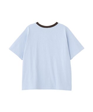 earth music&ecology 【綿100％】アソートリンガーＴシャツ Sax