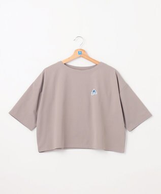 SHARE PARK LADIES 【UVカット・吸水速乾・ストレッチ・軽量 】エンブレムショートTシャツ（S・Mサイズ） グレー系