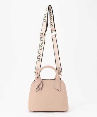 LA BAGAGERIE 【maison vert】 【超軽量/多収納】リボンハンドル2WAYバッグ グレージュ