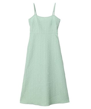 Green Parks ・ｎｏｖｅｍ９　フクレジャカードキャミワンピ Mint Green