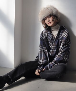 WEGO 【WEB限定/25年秋冬新作/洗濯OK/毛玉レス】タートルネックニット ベージュ