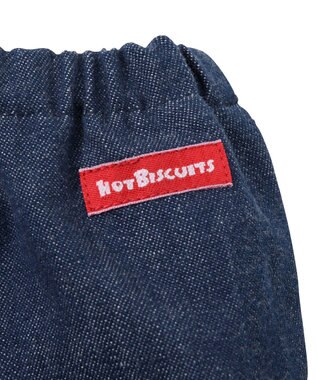 MIKI HOUSE HOT BISCUITS 【70-90cm】顔ドンシリーズ ベビーブルマ インディゴブルー