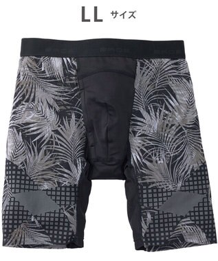 WACOAL MEN ボクサーパンツ【CROSSWALKER】はいて歩いてカロリー消費アップをめざそう！ムレ軽減設計 前開き スパッツ ロング丈 GX6007 /ブロス バイ ワコールメン