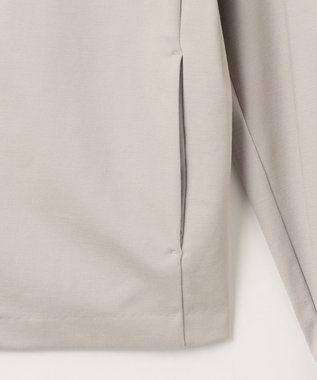 J.PRESS LADIES L 【洗える】Hari-Puru jersey カーディガン ライトグレー系