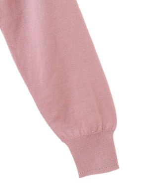 earth music&ecology ＵＶカット加工クルーネックニットカーディガン Pink