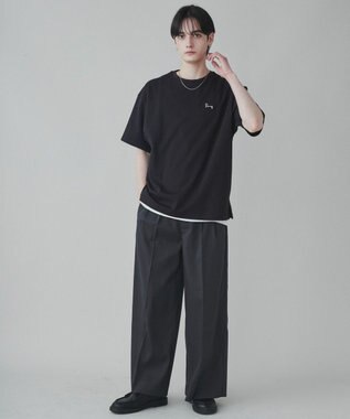 WEGO 【ユニセックス着用ITEM】AIRFUNCTION　シンプルロゴT（S） ブラック