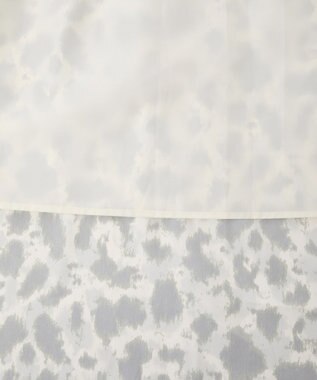 CRAFT STANDARD BOUTIQUE ヒョウ柄プリントIラインスカート Beige