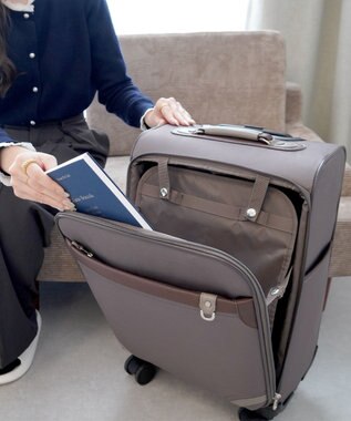 ACE BAGS & LUGGAGE PROGRES アベス トローリー 31L 機内持込 20191 プログレ ブラウン