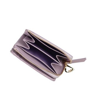 LANVIN en Bleu マゼンダ Lファスナー二つ折り財布 ライラック