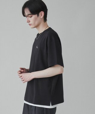 WEGO 【ユニセックス着用ITEM】AIRFUNCTION　シンプルロゴT（S） ブラック