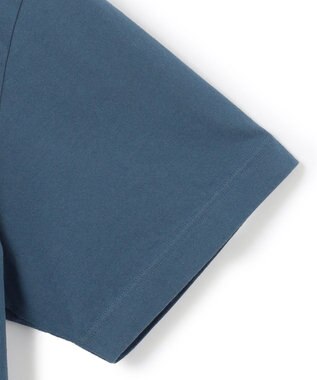 J.PRESS YORK STREET 【UNISEX】フォトプリント Tシャツ ”College Logo” ダルブルー系