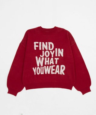 WEGO グラフィックニットプルオーバー 柄6