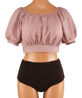 San-ai Resort（三愛水着楽園） WEB限定　3点セット水着　7号、9号、11号【BeachQueen(ビーチクイーン）】 ピンク