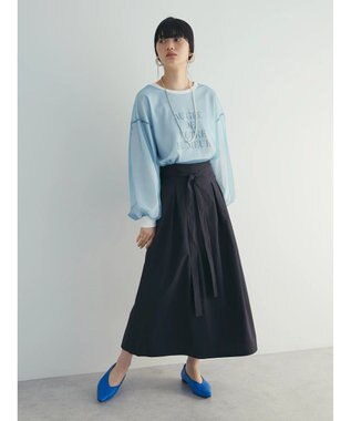 Green Parks armonia．ラップスカート Black