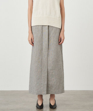 LINEN RAMIE TOP | ペンシルスカート / ATON | ファッション通販 ...