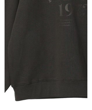 AMERICAN HOLIC ラグランロゴスウェット2 Charcoal Gray