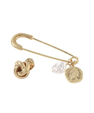 AMERICAN HOLIC 【2点SET】ストールピンブローチ Gold