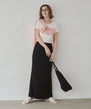 WEGO コンパクトリブT ホワイト
